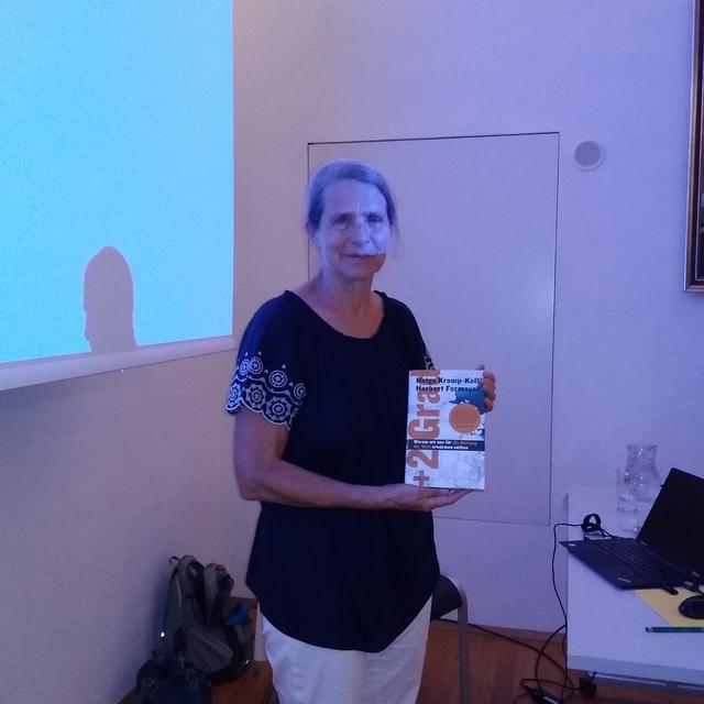 "+2 Grad" heißt Helga Kromp-Kolbs neues Buch.