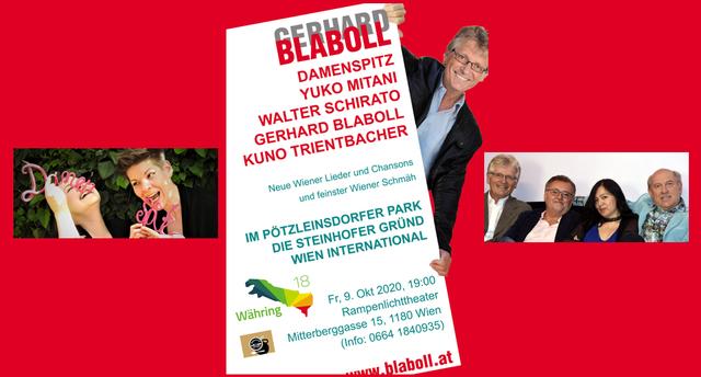 Damenspitz, Gerhard Blaboll und Wien International im Währinger Rampenlichttheater