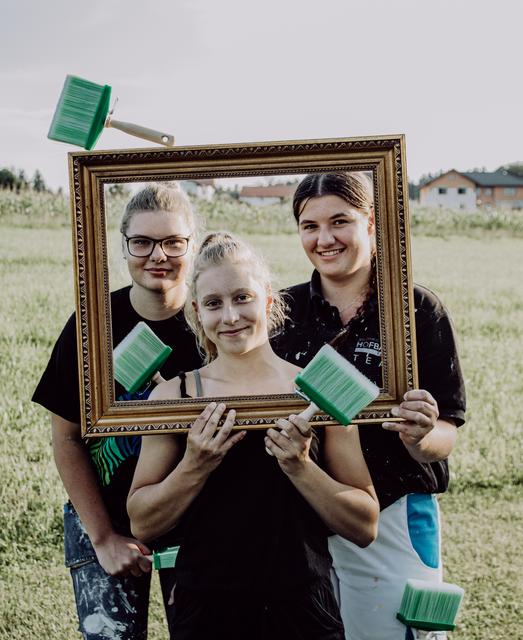 Ines Forstner, Nina Hamedinger, Johanna Kohlbauer (v. l.).