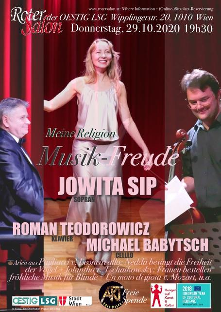 Jowita Sip, Roman Teodororwicz und Michael Babytsch finden Freude in Klavier-Klassik, Oper und Liedern.
