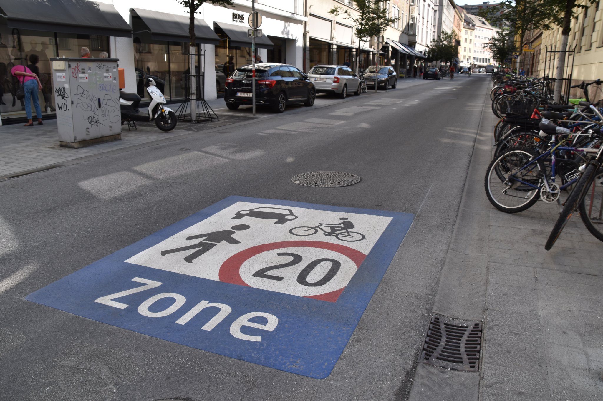 Neue Begegnungszone In Innsbruck Das Ist Eine M de Begegnungszone 