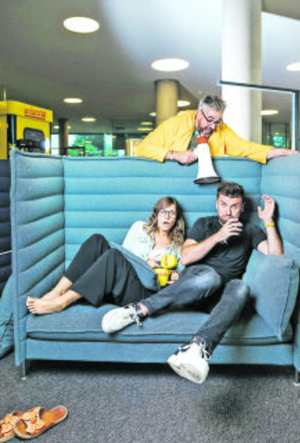 Nonstop: Thomas Axmann, Chrisi Klug, Thomas Seidl