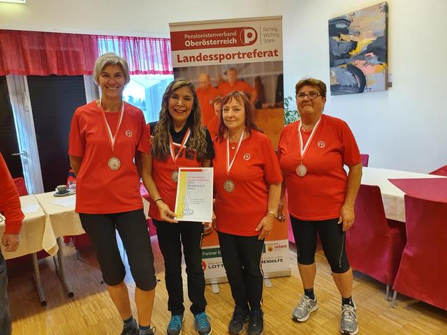 Heidi Neuwirth, Anita Pils, Wilma Hoffmann und Maria Heftberger.