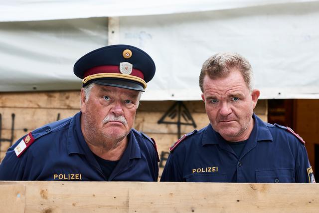 Gerhard Ernst und Cornelius Obonya