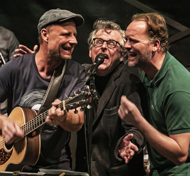 "Stubnblues-Freunde": G. Laube, J. Silberschneider, Th. Stipsits | Foto: Rudi Ferder
