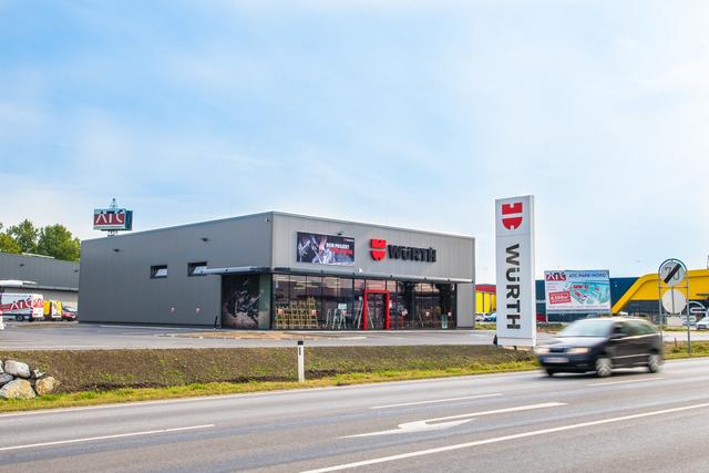 Der neue Shop im ATC Business Park St.Pölten nord.  | Foto: Würth