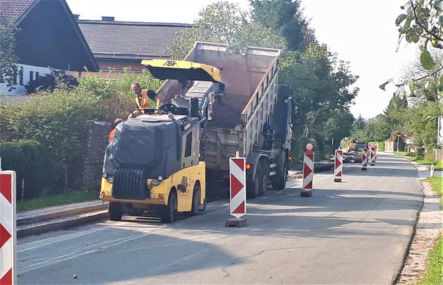 Die Langgasse wird saniert.