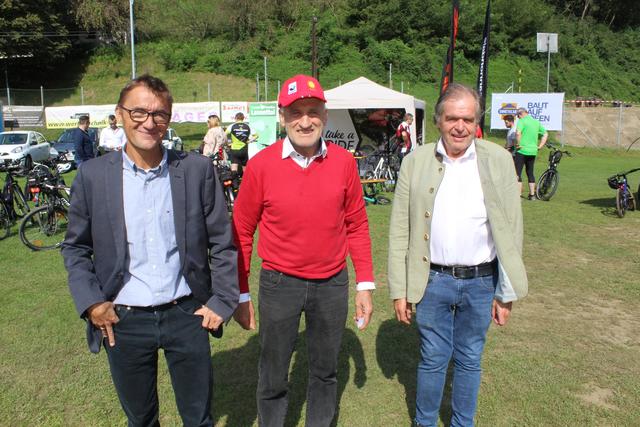 Stephan Schober, Franz Dorner und Edwin Storfer (von links)