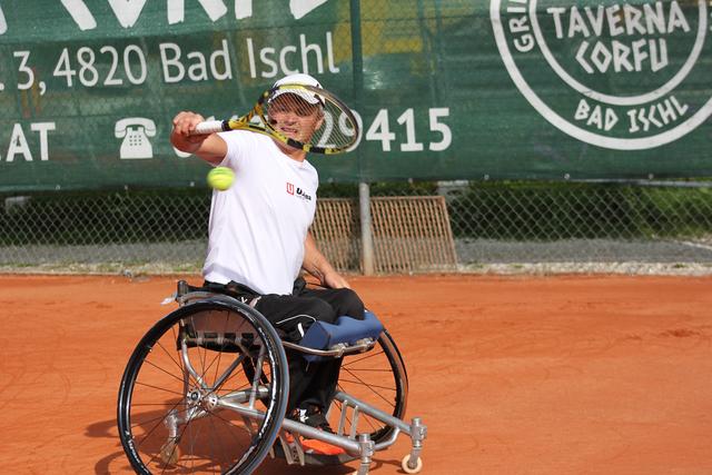 Einige der besten Rollstuhltennis-Spieler des Landes boten in Bad Ischl spannende Matches.