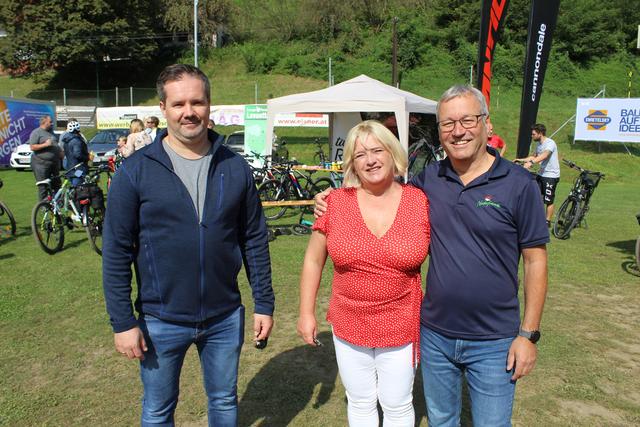 Joachim Berger, Sylvia Weißegger-Schilcher und Martin Schilcher (von links)