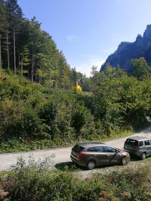 Bei der Speckbacherhütte.