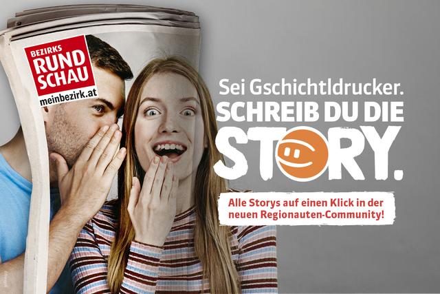 Alle Storys auf einen Klick in der neuen Regionauten-Community! | Foto: BezirksRundschau