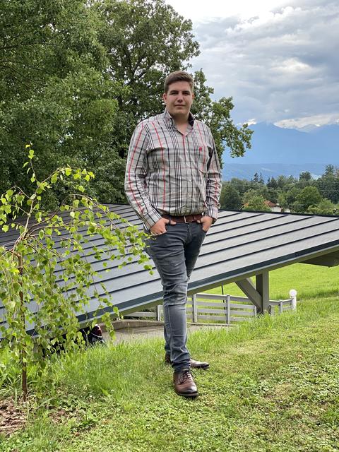 Der neue Ortsparteiobmann der FPÖ in Millstatt: Fabian Strasser