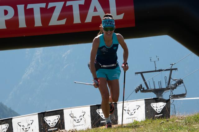 Schnellste Österreicherin: Melanie Kröll. | Foto: Fotos: TVB Pitztal