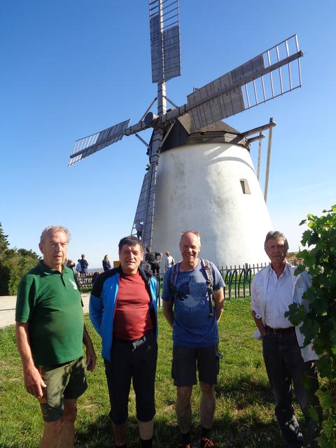 Erfahrungsaustausch: Rolf Schuch, Stephan Lusser und Hans Senfter mit Johann Glatzl (v.l.). | Foto: Foto: Schuch