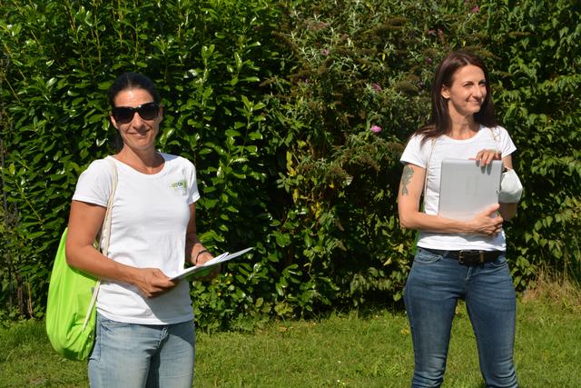 Astrid Geier und Kathrin Waidulak von der "Go On Suizidprävention Fürstenfeld" gaben Tipps zur Stärkung der seelischen Gesundheit.