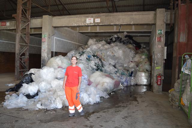 Marlene Dorfmeister will Recyclingfachfrau werden – ein Beruf mit Zukunft und für unsere Zukunft. | Foto: Berger