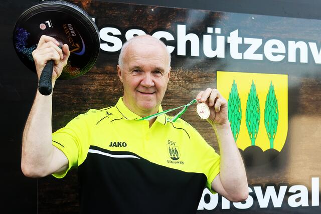 Günther Gigerl holte sich seinen bereits fünften Steirischen Meistertitel im Stocksport.