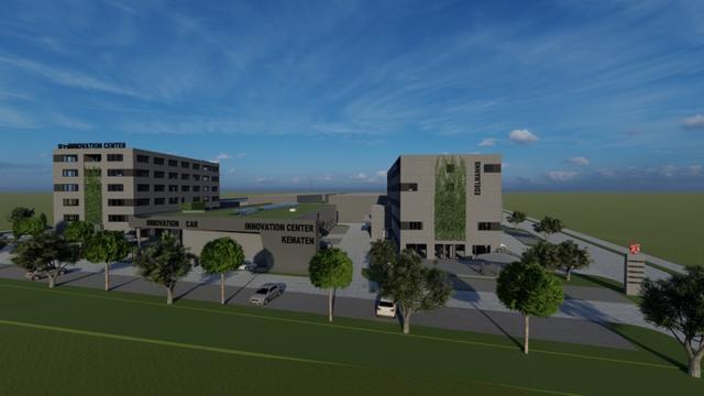So wie auf dieser Visualisierung wird sich das Tirol Center Kematen präsentieren.