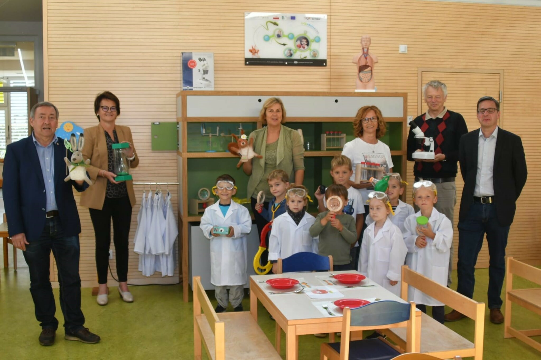 Kindergarten Altheim: Hier wird schon eifrig geforscht - Braunau