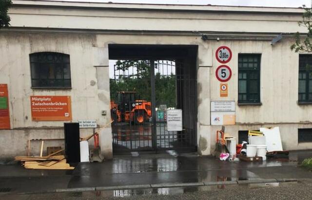 Aktuell ist der Mistplatz in der Dresdnerstraße geschlossen. Geht es nach dem 2. Bezirk, soll sich das bald ändern.