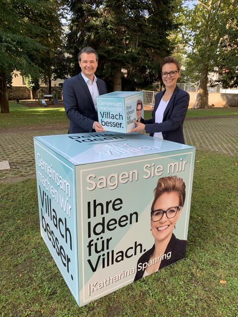 Mit Peter Weidinger (links)