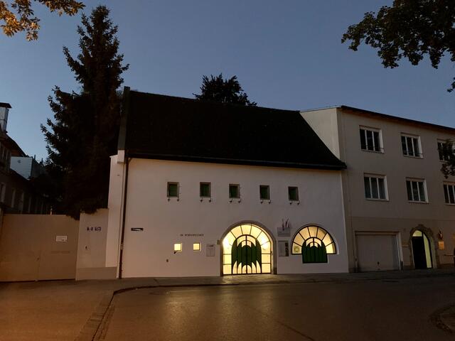Das Theater Kornspeicher bei Nacht. | Foto: Kornspeicher