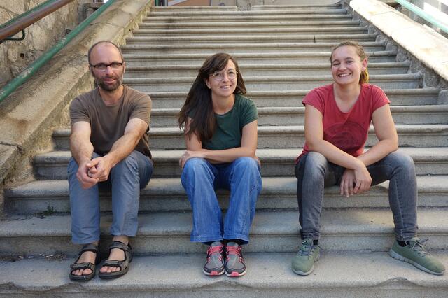 Das Redaktionsteam des Freien Radio Freistadt: Martin Lasinger, Claudia Prinz und Marita Koppensteiner.  | Foto: FRF