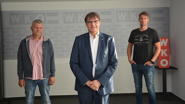 Christian Wonschina, Gunter Drexler und Andreas Picher