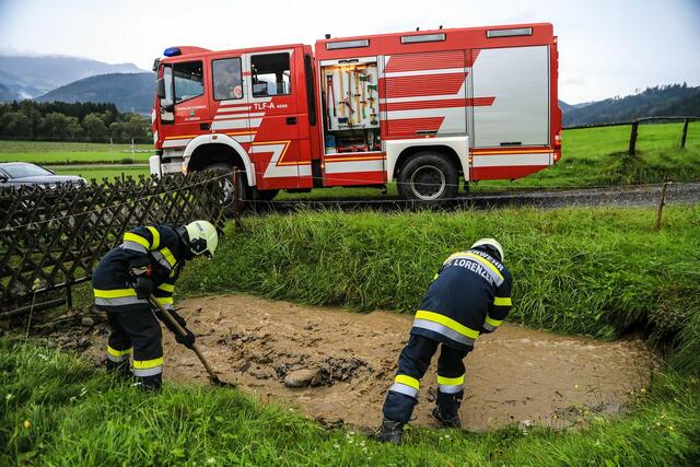 Die Feuerwehr war rasch zur Stelle.