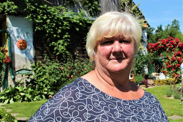 Renate Kummer muss sich noch schonen.