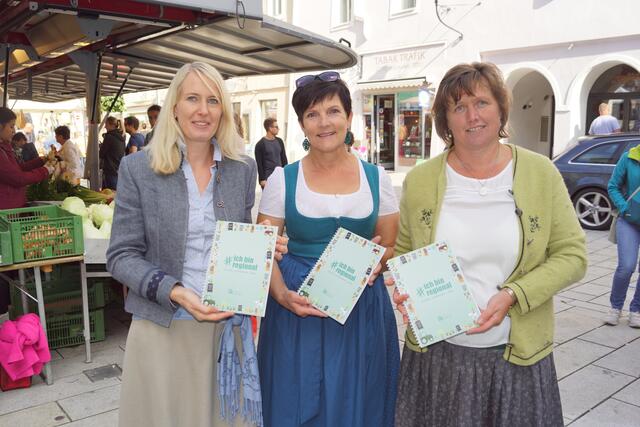 Gertraud Ziller, Julinda Posch und Monika Schwaighofer.