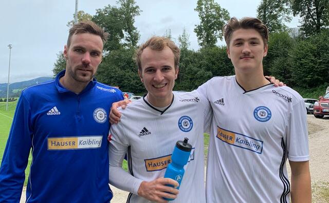 Gerold Fischbacher, Thomas Fuchs und Thomas Weikl besiegelten mit ihren Toren für Haus die erste Saisonniederlage des FC Ausseerland.