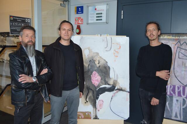 Hannes Hribernik, Arno Verhounig und Elias Hribernik