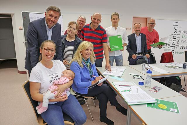 Baby Greta am ersten Kurstag. | Foto: WKB