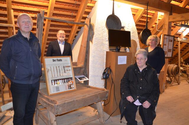 Josef Wagner, Friedrich Polleroß, Maria Hummel und Andrea Ranftl