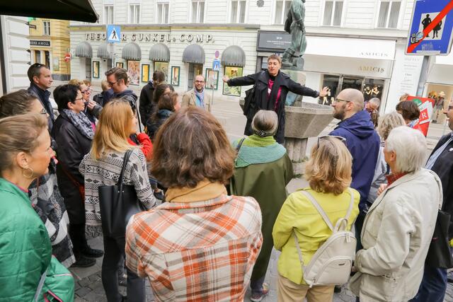 Die FG der Freizeit- und Sportbetriebe veranstaltet kostenlose Grätzel-Führungen.