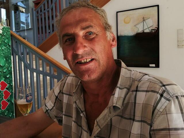 Christof Haas kennt den Baustellenalltag.  | Foto: Karl Lenz