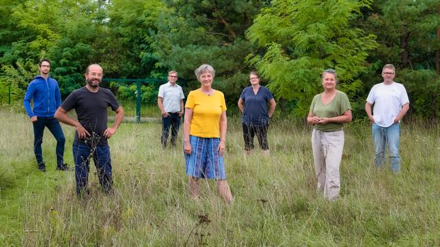 v.l. Simon Husz, Heinz Bogner, Markus Windbichler, Bettina Bergauer, Christina Rak, Brigitte Windbichler-Grohsmann, Gerhard Rixinger
