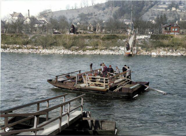 Nur bei "Schönwetter": War der Wasserstand zu hoch oder zu niedrig, konnte die "Überfuhr" nicht genutzt werden.