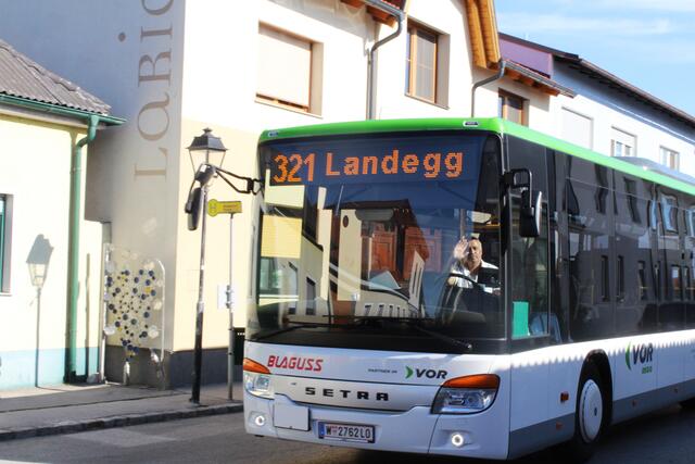 Diesmal ein recht freundlicher Chauffeur.