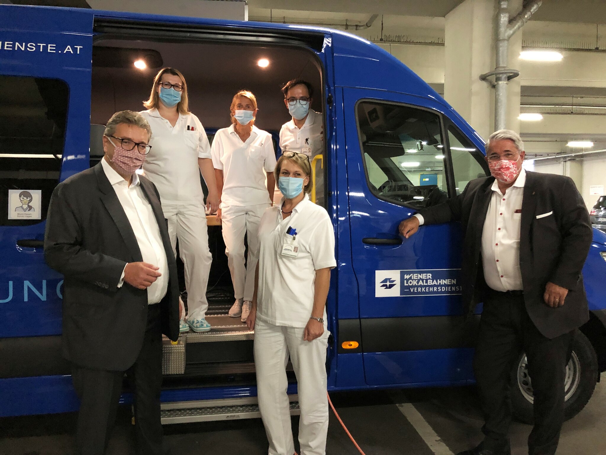 CovidTestergebnis Cluster Busters bringen Schnelltests an Wiener