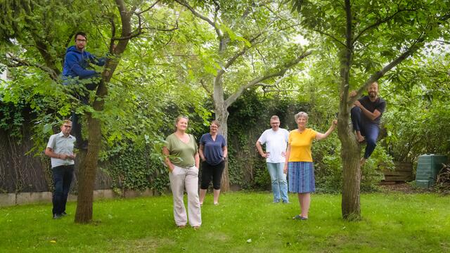 v.l, Marcus Windbichler, Simon Husz, Brigitte Windbichler-Grohsmann, Christina Rak, Gerhard Rixinger, Bettina Bergauer, Heinz Bogner