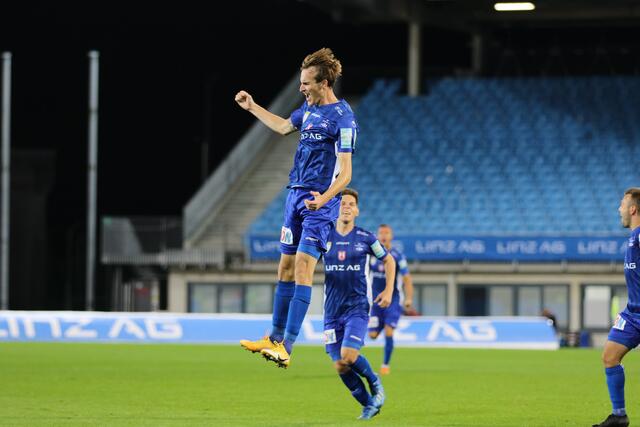 Die Freude war dem Doppeltorschützen sichtlich ins Gesicht geschrieben.