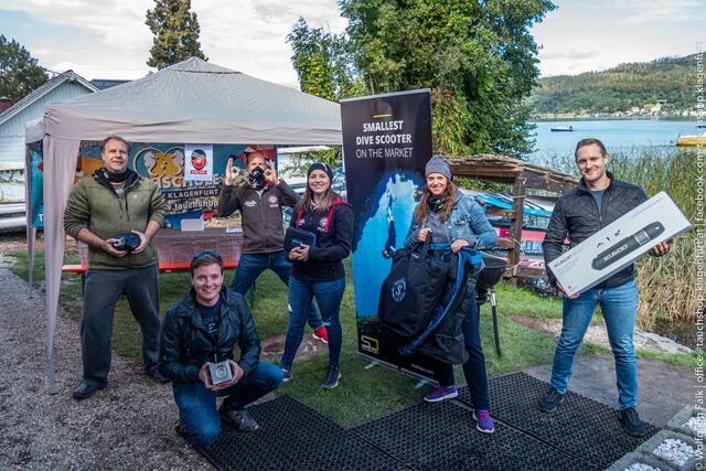 Dive Challenge Kärnten: die Gewinner.