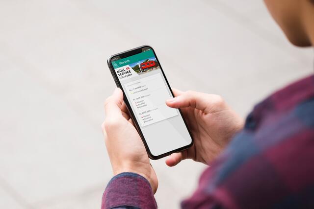 Ab sofort gibt es für die Stadt Leoben eine Müll-App.