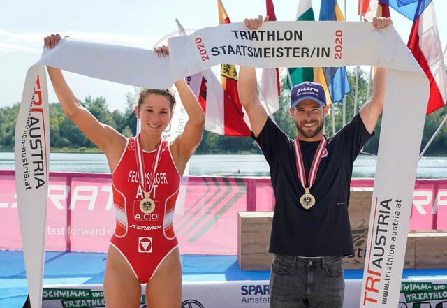 Titel für Therese Feuersinger und Luis Knabl.