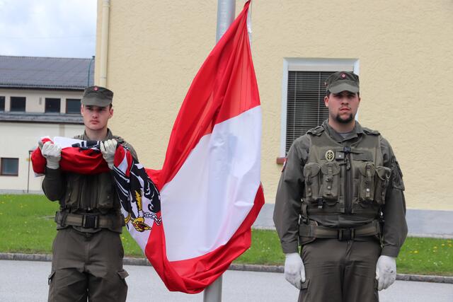 Bundesheer: Ende September legten in der Wallner-Kaserne in Saalfelden 70 Rekruten ihr Treuegelöbnis ab.