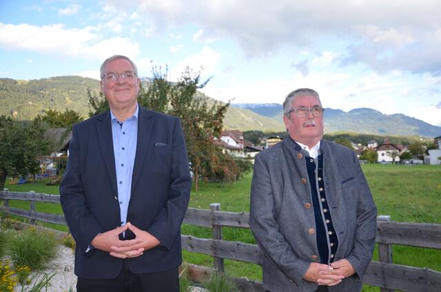 Die beiden Vizebürgermeister Christian Tribelnig und Ino Bodner