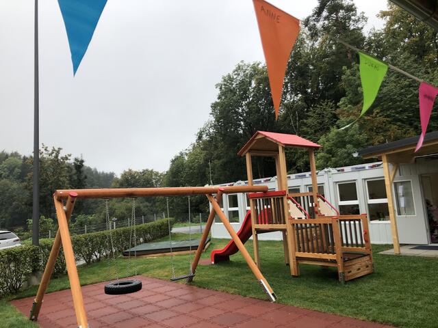 Vom Provisorium zum Vorzeigeprojekt: Container-Kindergarten
